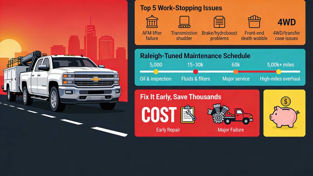 Chevrolet Silverado 1500 Repair Raleigh NC