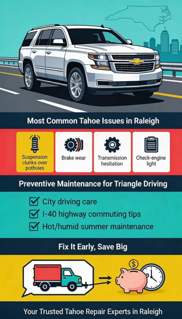 Chevrolet Tahoe Repair in Raleigh