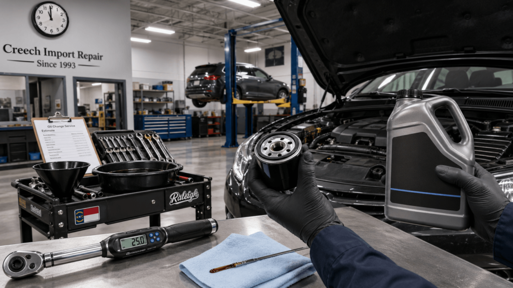 Oil Change Raleigh NC | Expert Service Since 1993