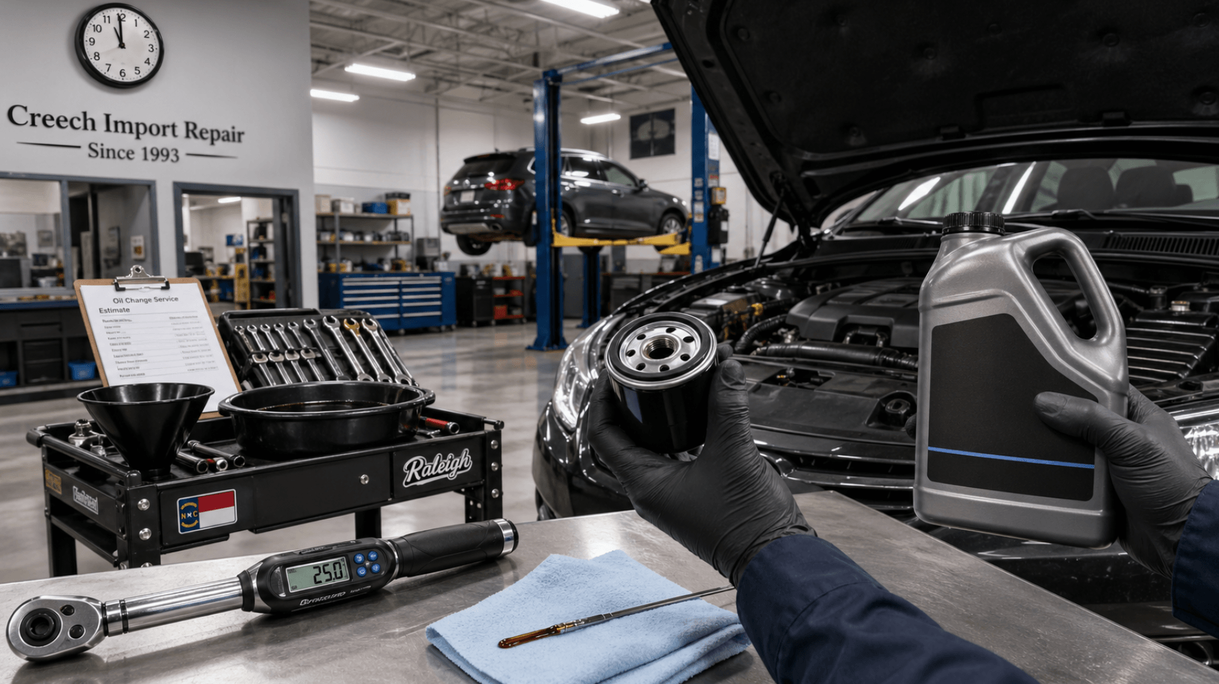 Oil Change Raleigh NC | Expert Service Since 1993