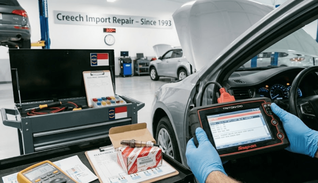 Toyota Camry Check Engine Light Raleigh NC | Expert Diagnosis | Creech Import Repair
