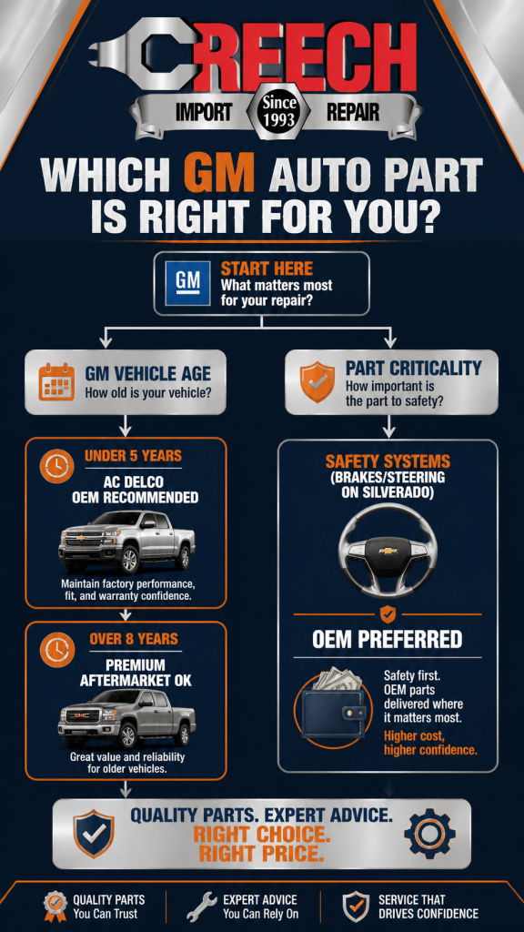 auto parts replacement in Raleigh NC