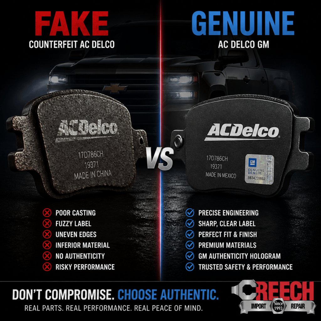 auto parts scams