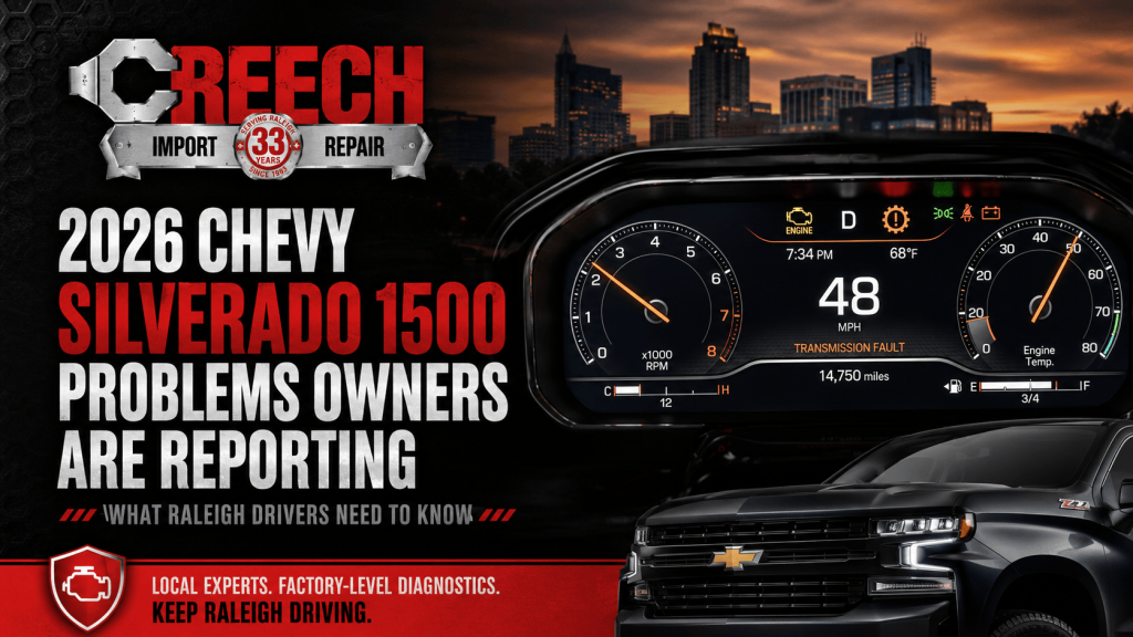 Silverado 1500 problems 2026