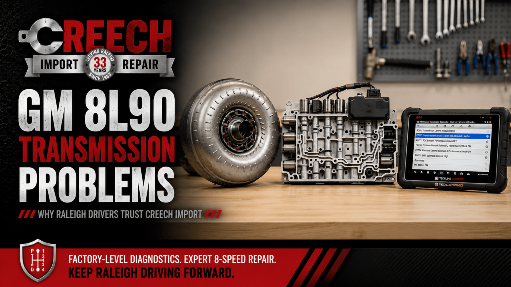 8L90 transmission repair Raleigh