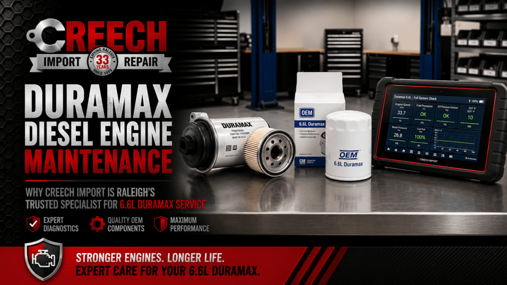 Duramax diesel maintenance Raleigh