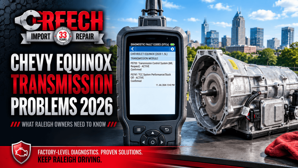 Equinox transmission problems 2026