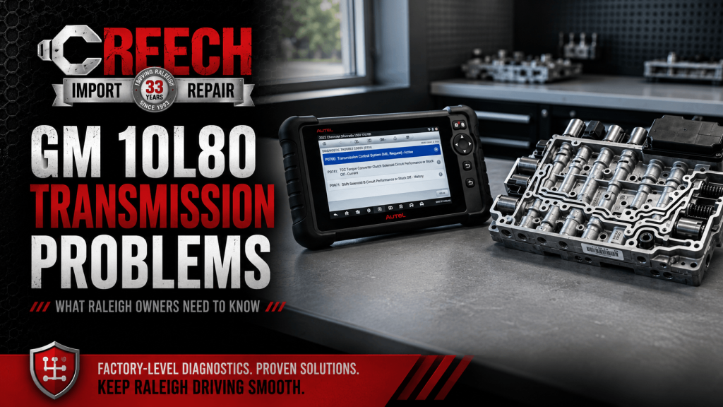 10L80 transmission problems