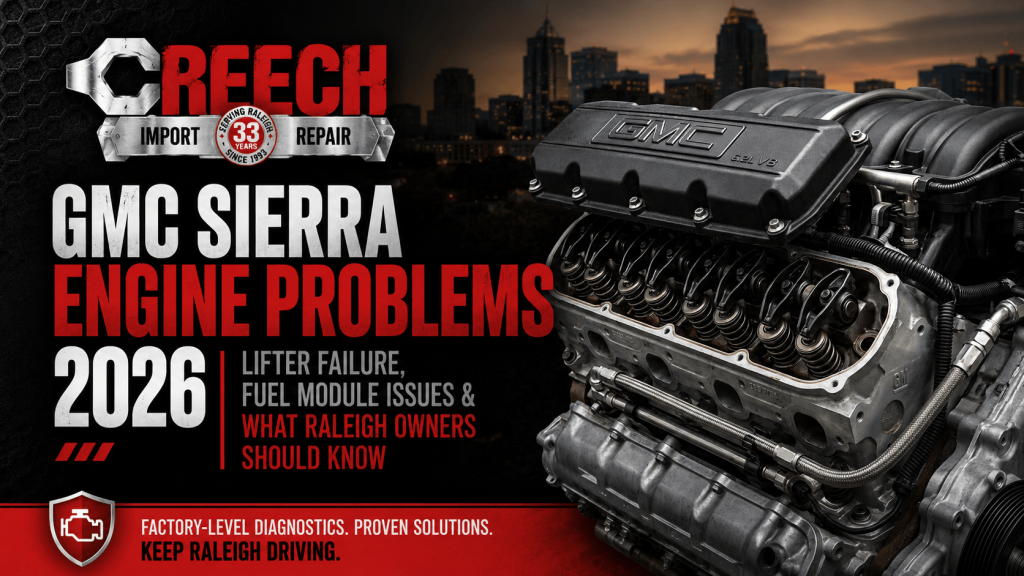 GMC Sierra engine problems
