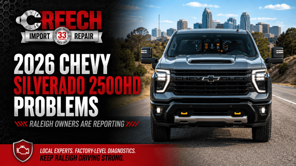 Silverado 2500HD problems 2026