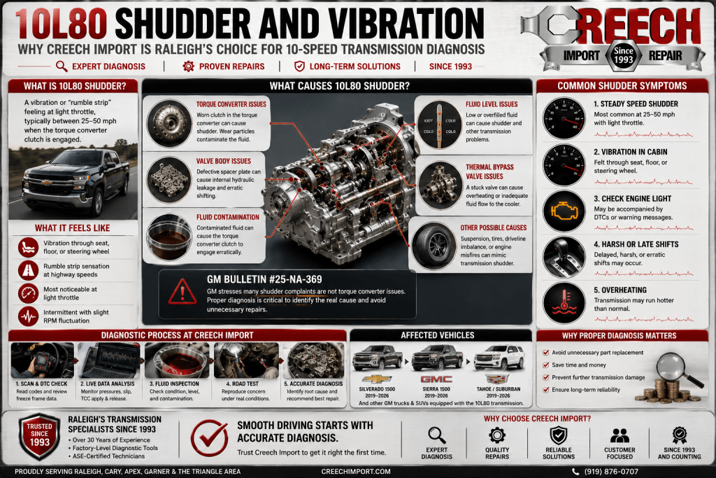 10L80 shudder